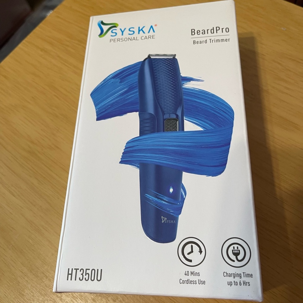 BeardPro Blue Beard Trimmer